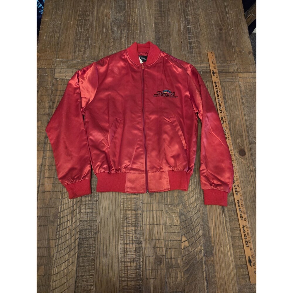 Vintage Topline USA Santa Fe Hotel Casino LasVegas Red Jacket Made In The USA